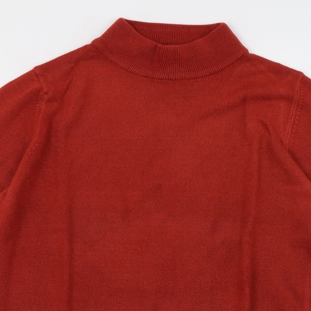 Marks and Spencer Womens Orange   Pullover Sweatshirt Size 10