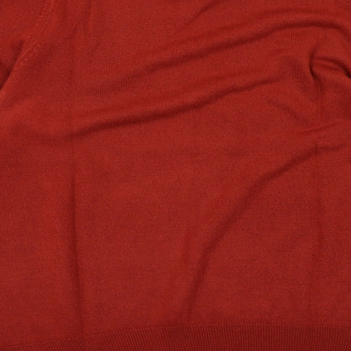 Marks and Spencer Womens Orange   Pullover Sweatshirt Size 10