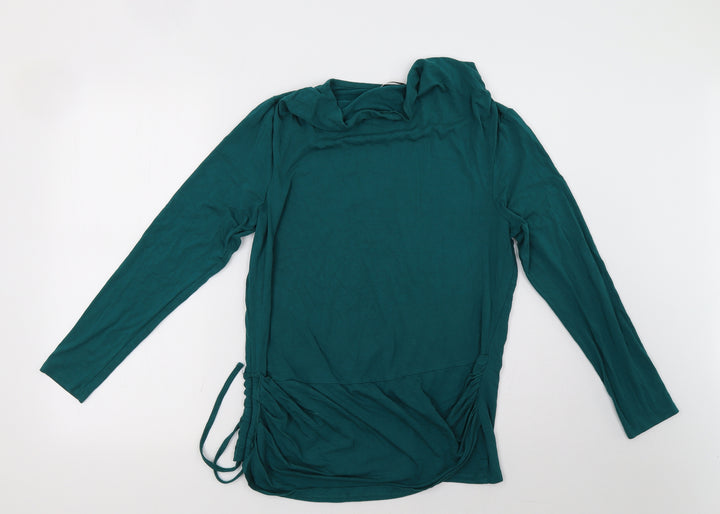 Bonita Womens Green Pullover Sweatshirt Size M