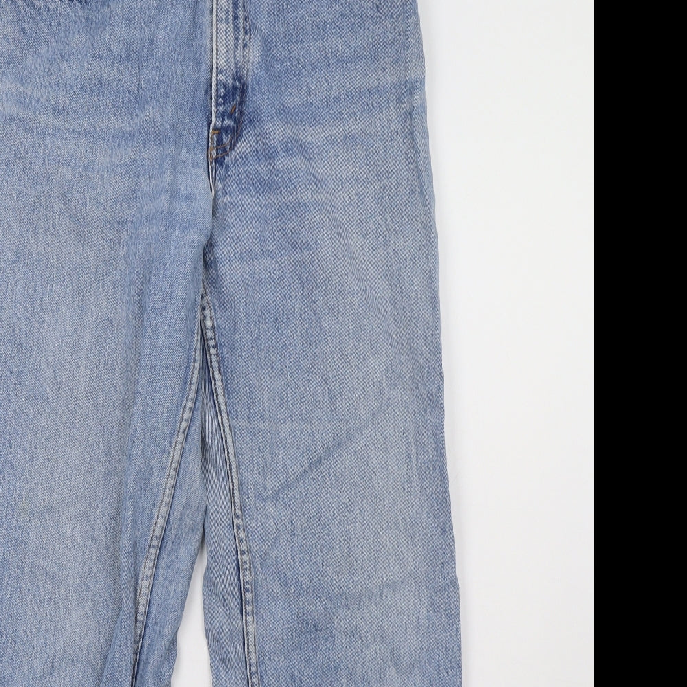 levis Mens Blue  Denim Straight Jeans Size 32 L30 in