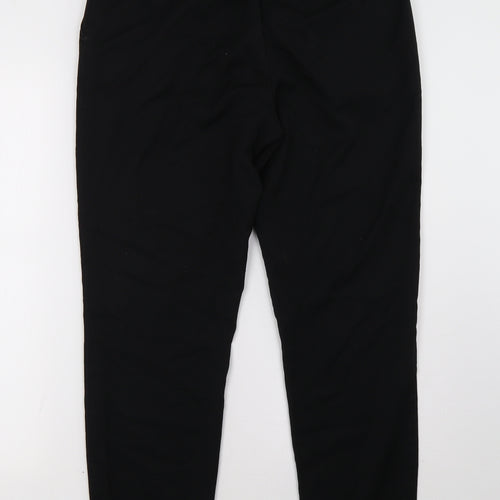Sainsburys Womens Black   Trousers  Size 12 L30 in