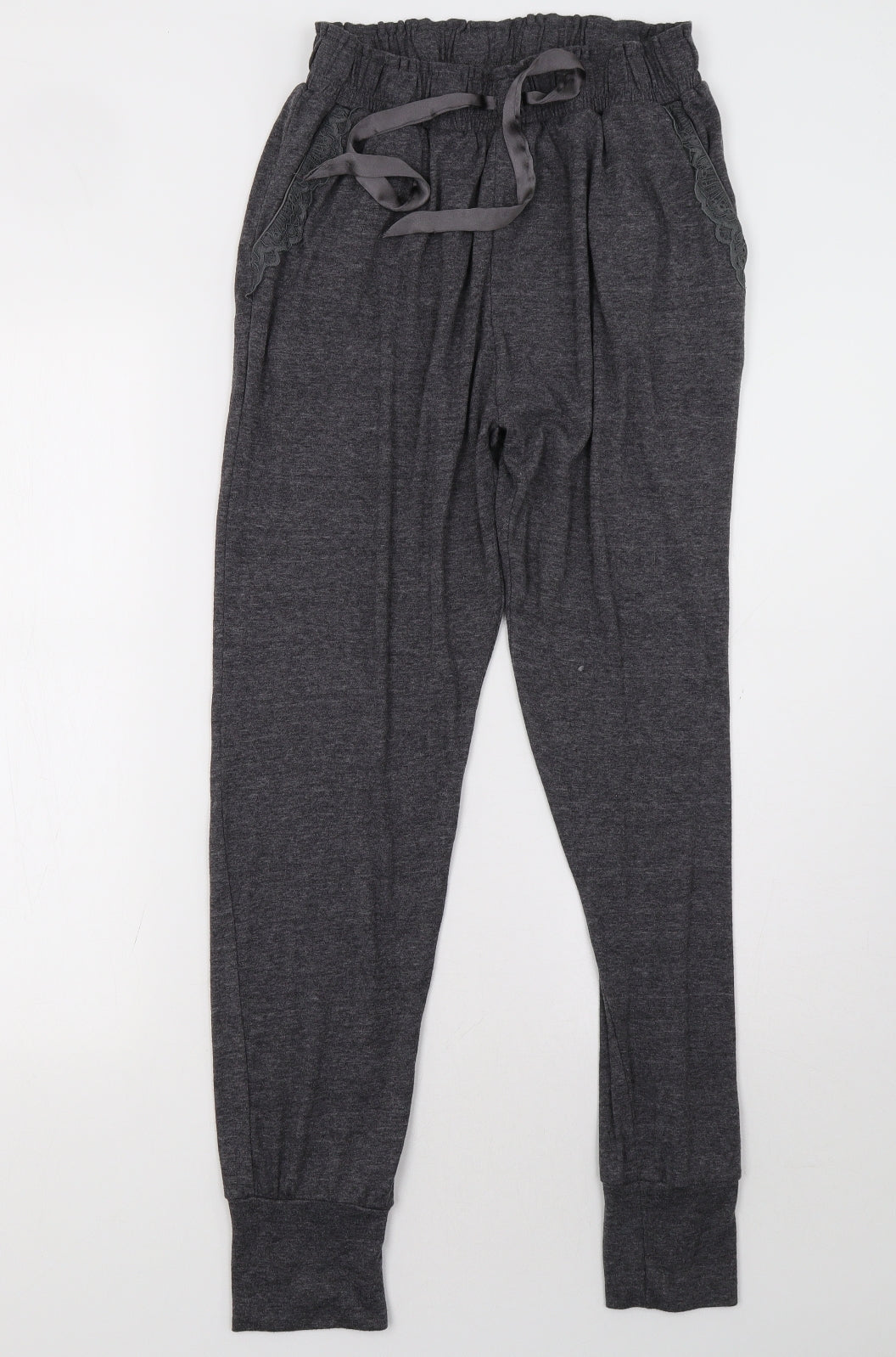New Look Womens Grey   Jogger Trousers Size M L30 in