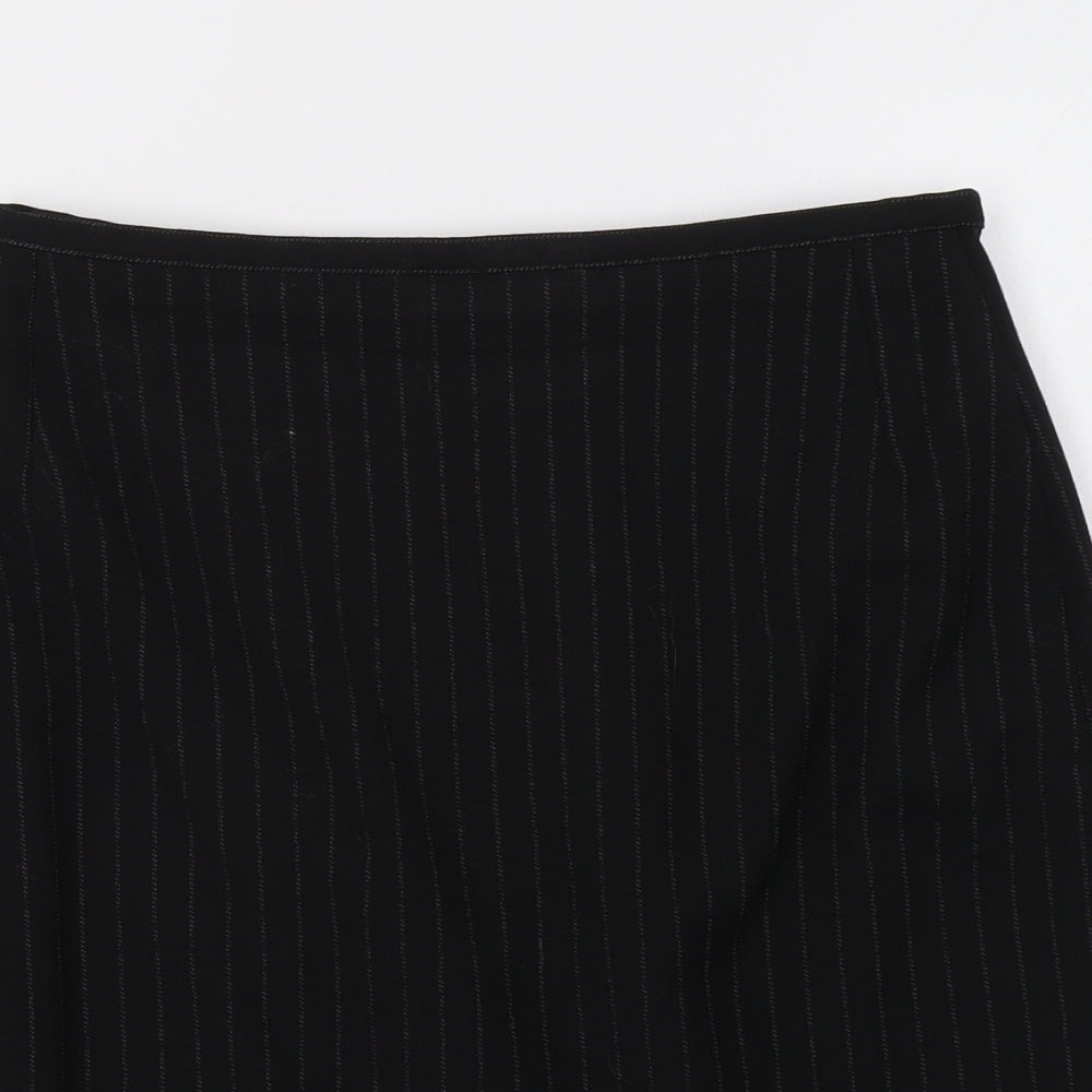 Marks and Spencer Womens Black   A-Line Skirt Size 10