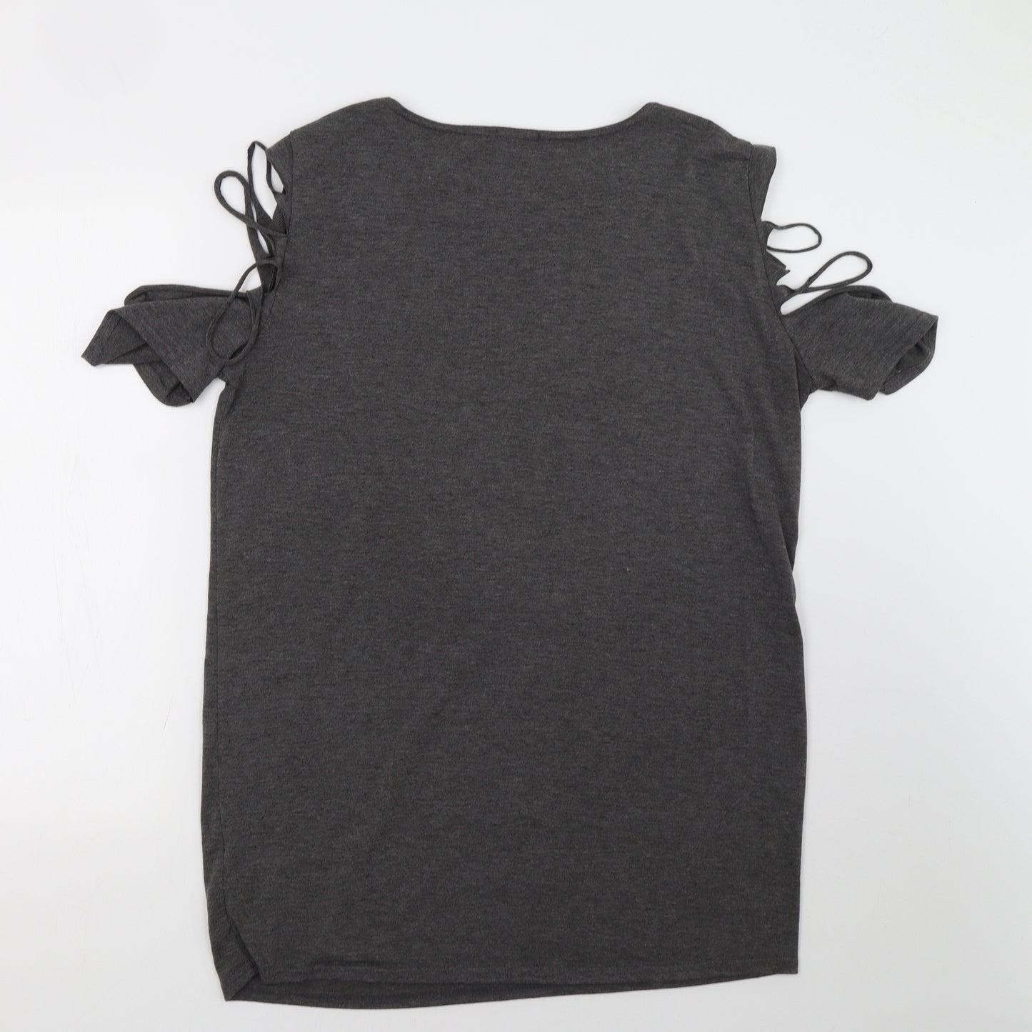 I SAW IT FIRST Womens Grey   T-Shirt Dress  Size 12