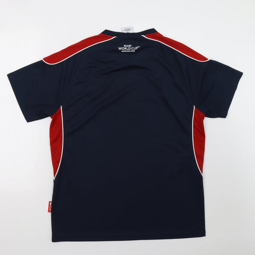 rugby world cup Mens Blue   Basic T-Shirt Size XL