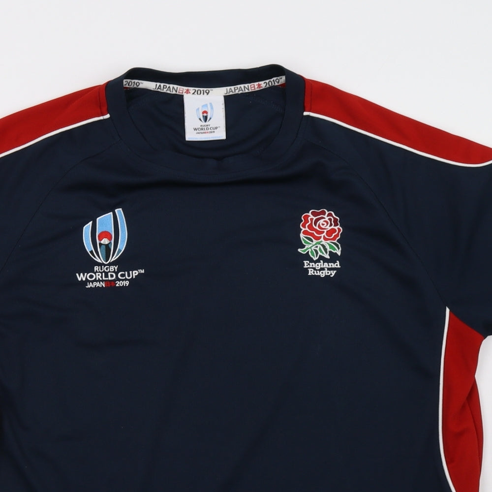 rugby world cup Mens Blue   Basic T-Shirt Size XL