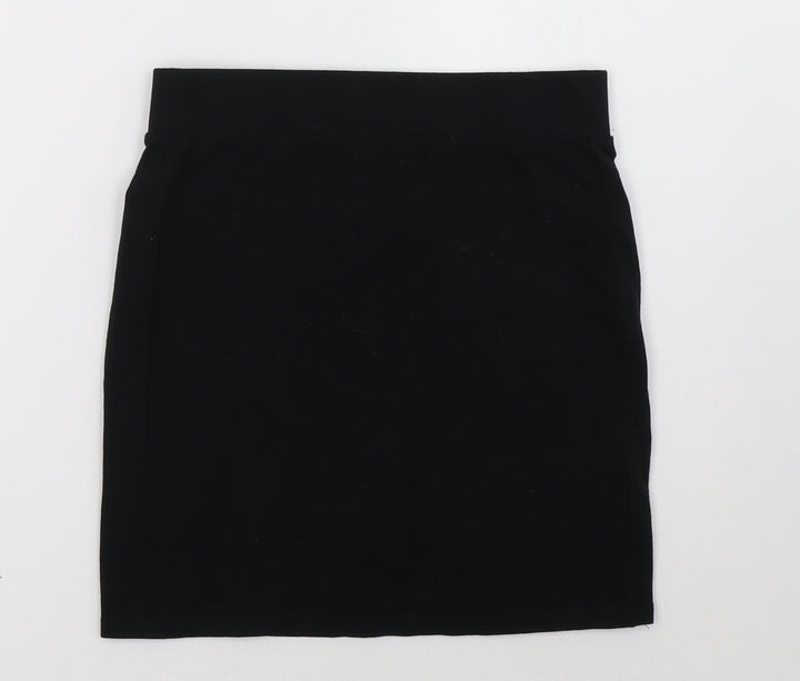 New Look Girls Black   A-Line Skirt Size 13 Years