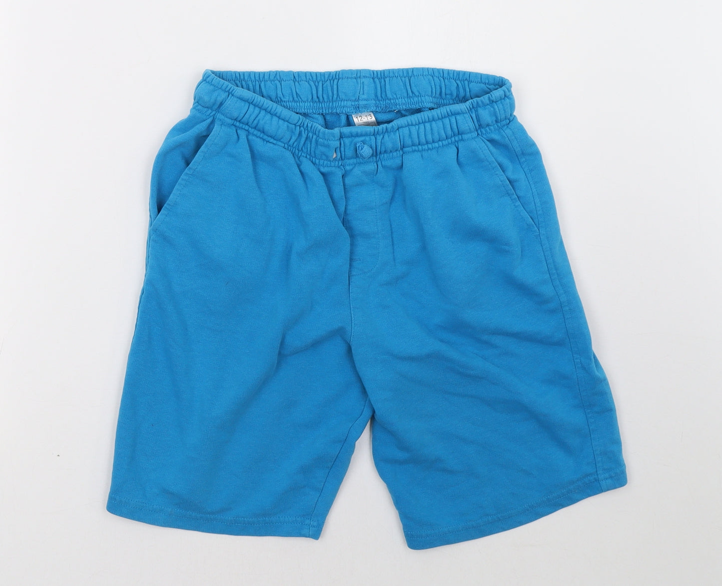 George Boys Blue   Sweat Shorts Size 12-13 Years