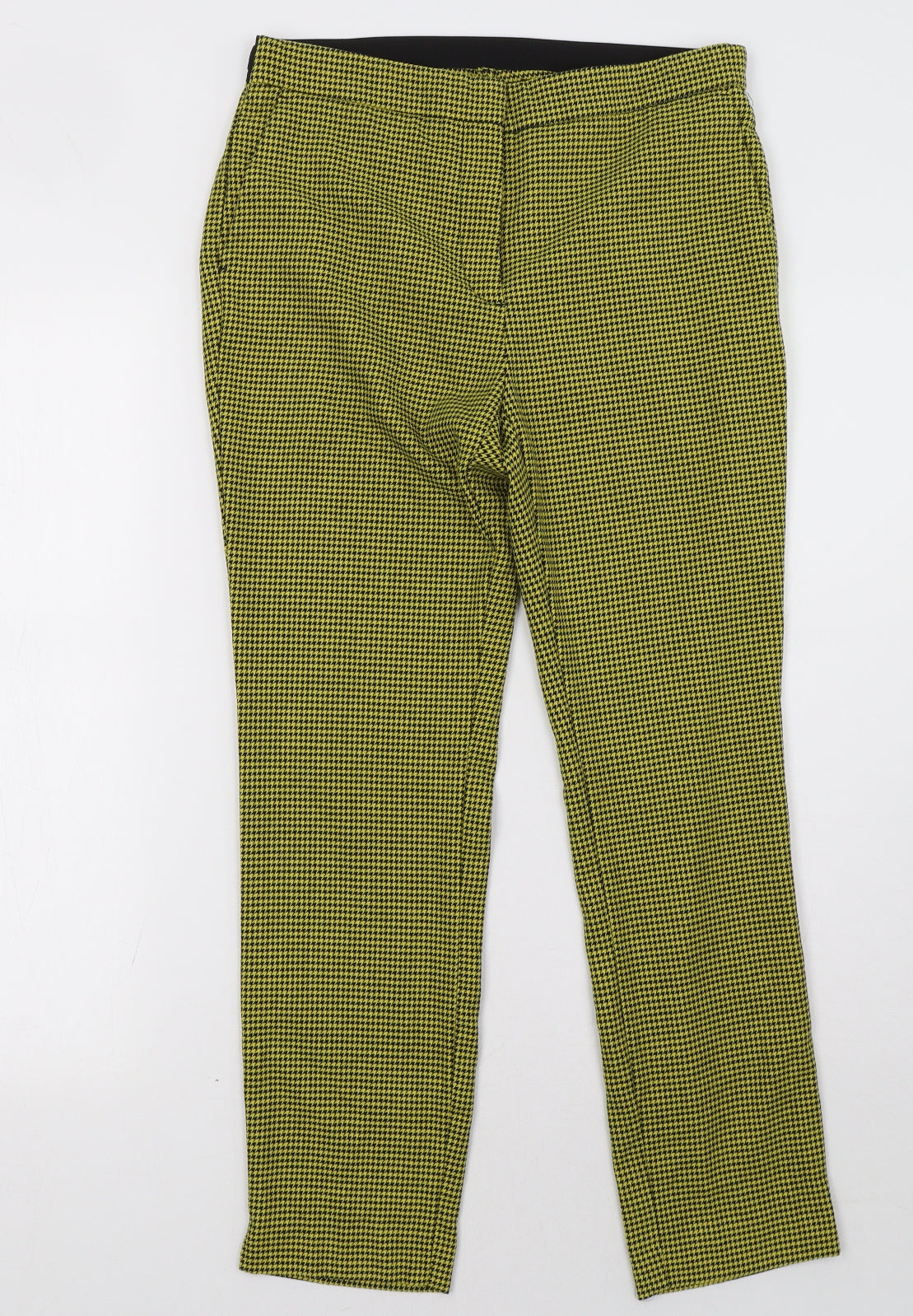 Preworn Womens Yellow   Trousers  Size 8 L28 in