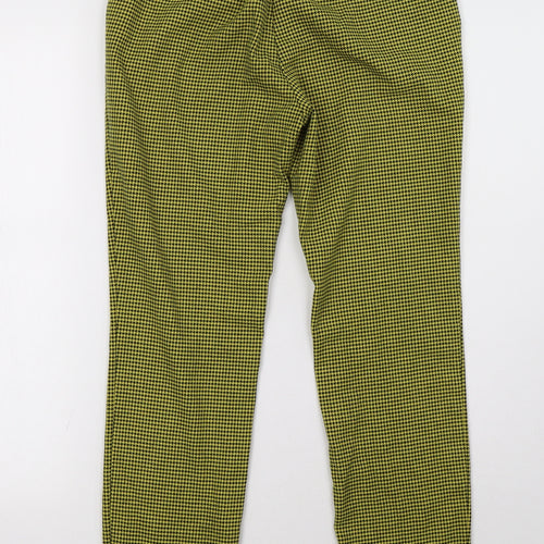 Preworn Womens Yellow   Trousers  Size 8 L28 in