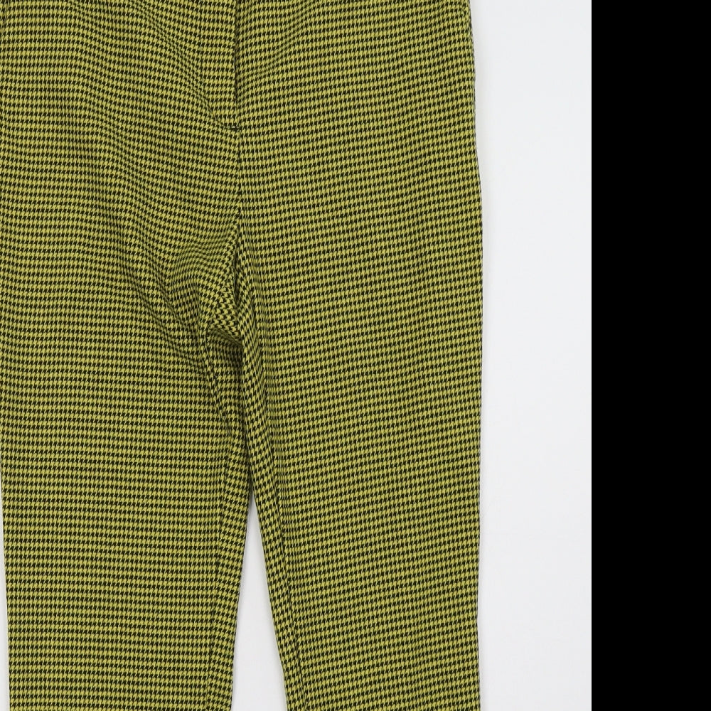 Preworn Womens Yellow   Trousers  Size 8 L28 in