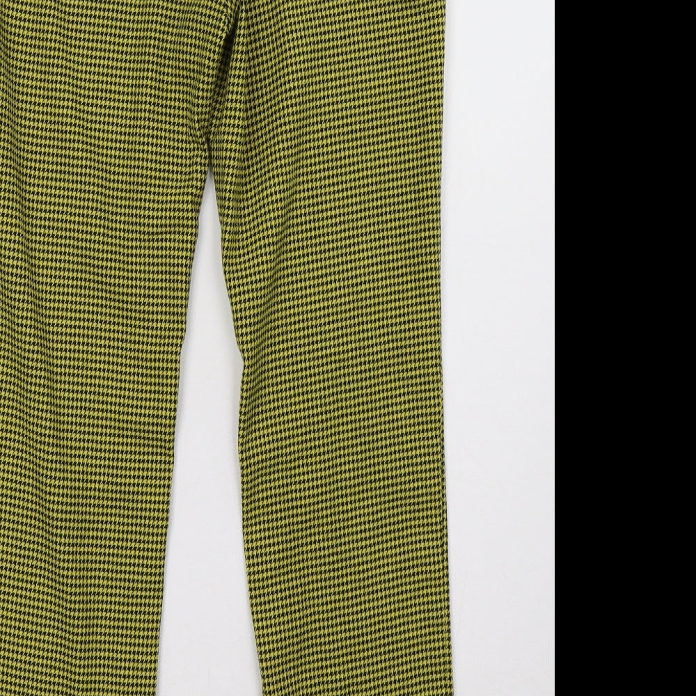 Preworn Womens Yellow   Trousers  Size 8 L28 in