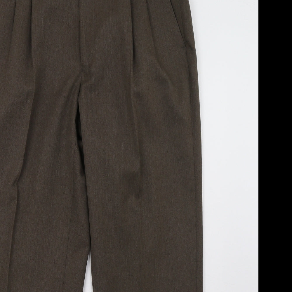 Burton Mens Brown   Trousers  Size 34 L30 in