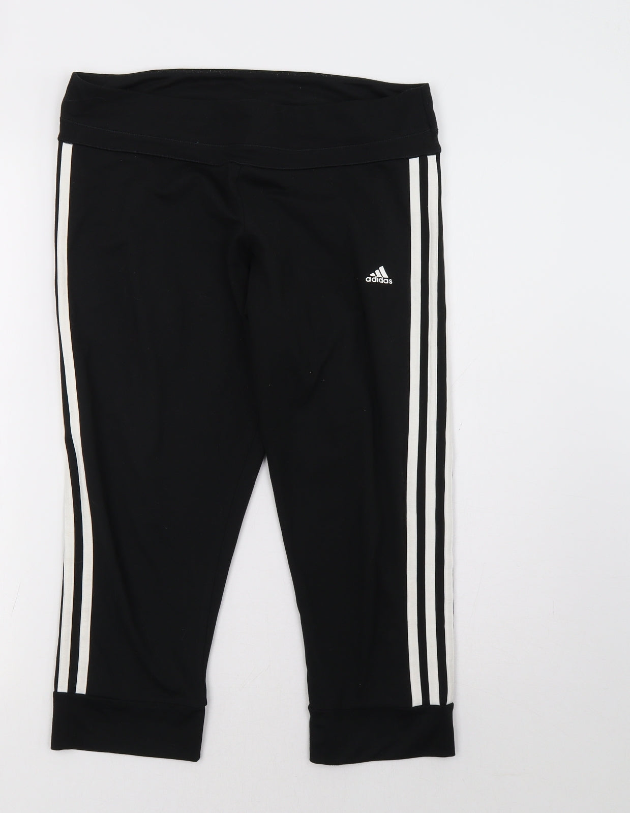 adidas Womens Black   Sweat Shorts Size 14