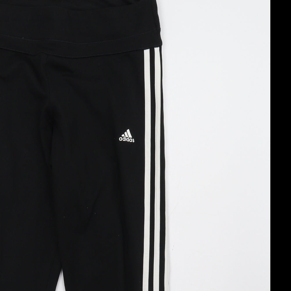 adidas Womens Black   Sweat Shorts Size 14