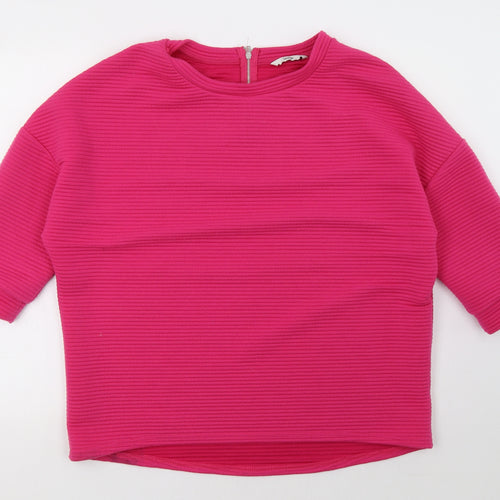 George Womens Pink   Pullover Sweatshirt Size 16