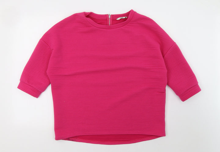 George Womens Pink   Pullover Sweatshirt Size 16