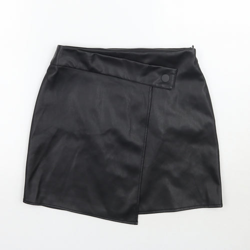 Primark Womens Black   A-Line Skirt Size 8