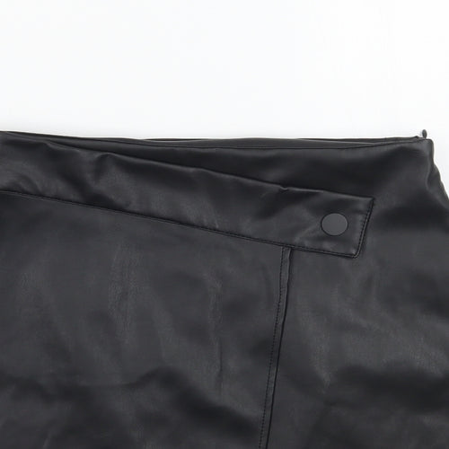 Primark Womens Black   A-Line Skirt Size 8