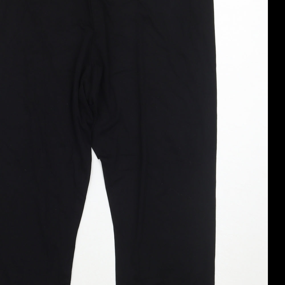 Pep&co Womens Black   Cropped Leggings Size XL