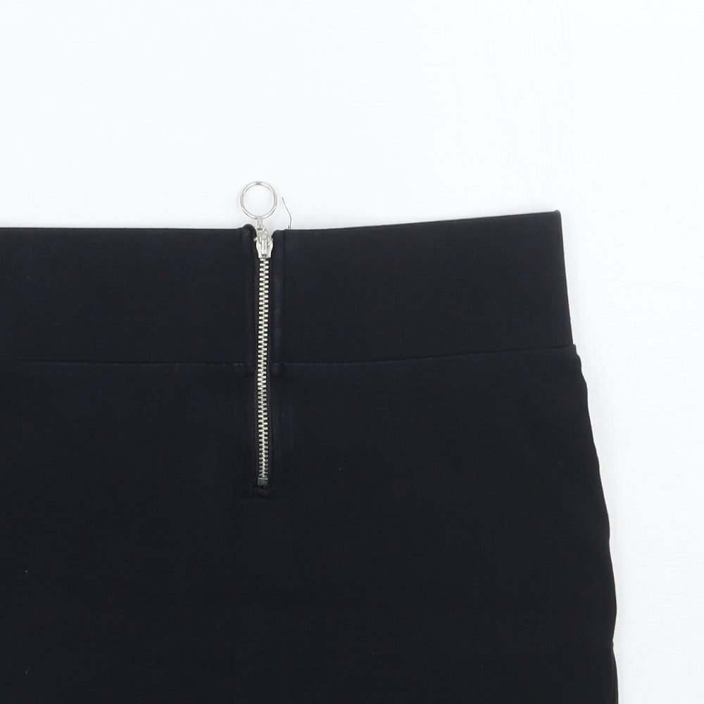 Newlook Girls Black   A-Line Skirt Size 12 Years