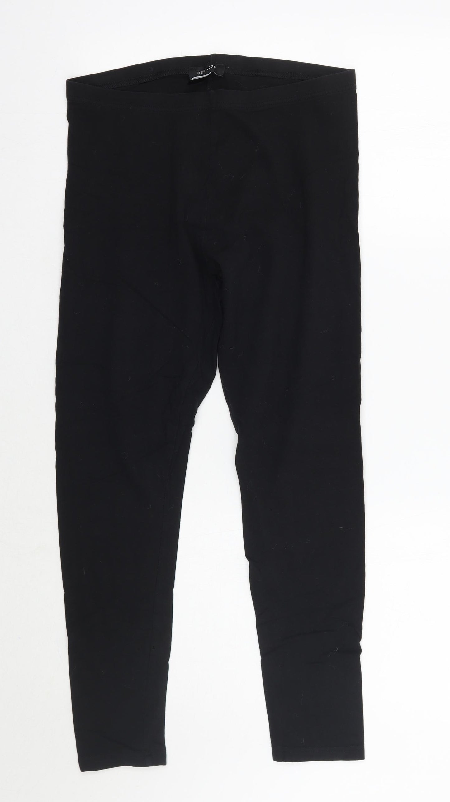 Newlook Womens Black   Capri Leggings Size 14 L24 in