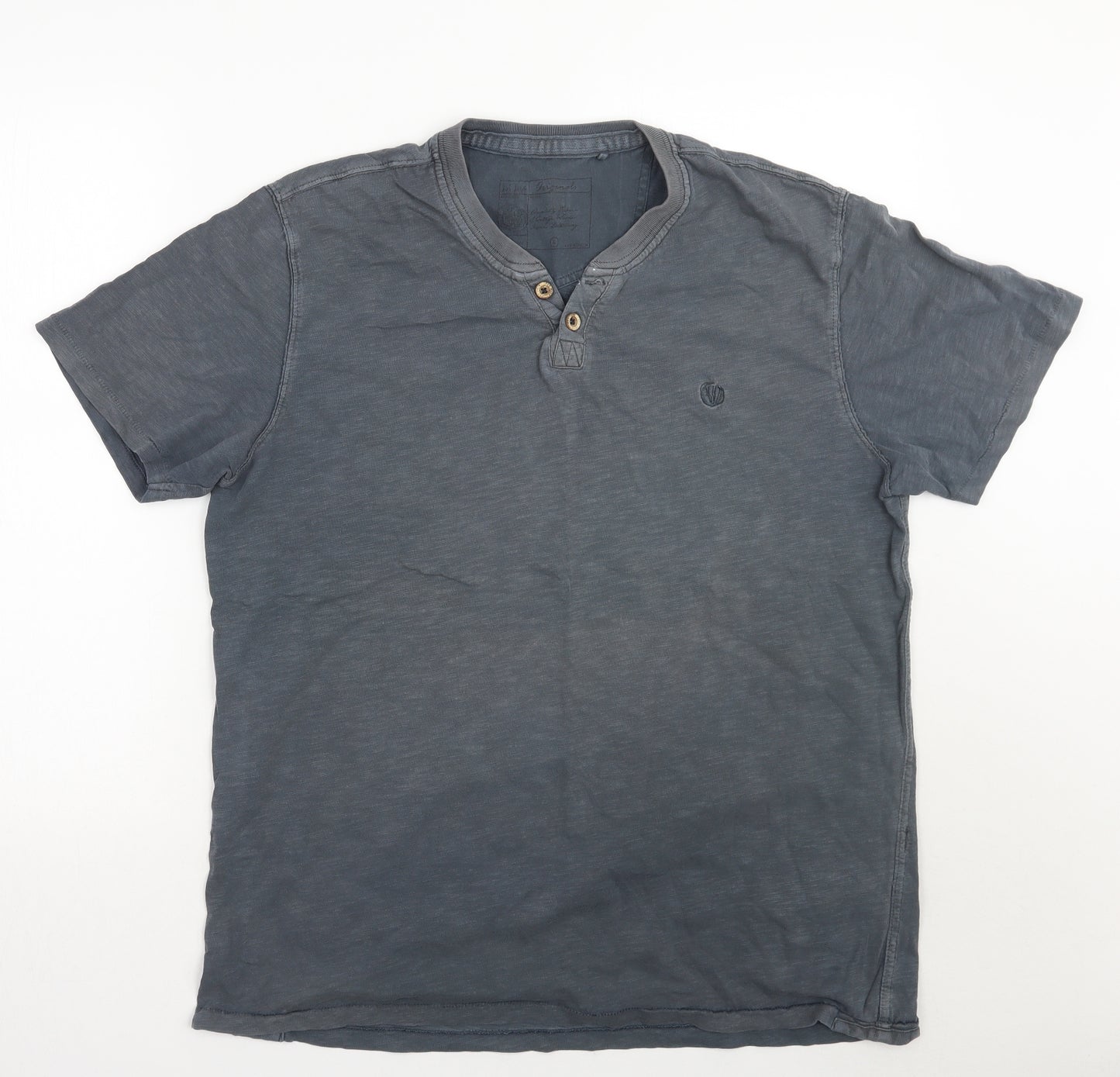 Preworn Mens Grey    T-Shirt Size L