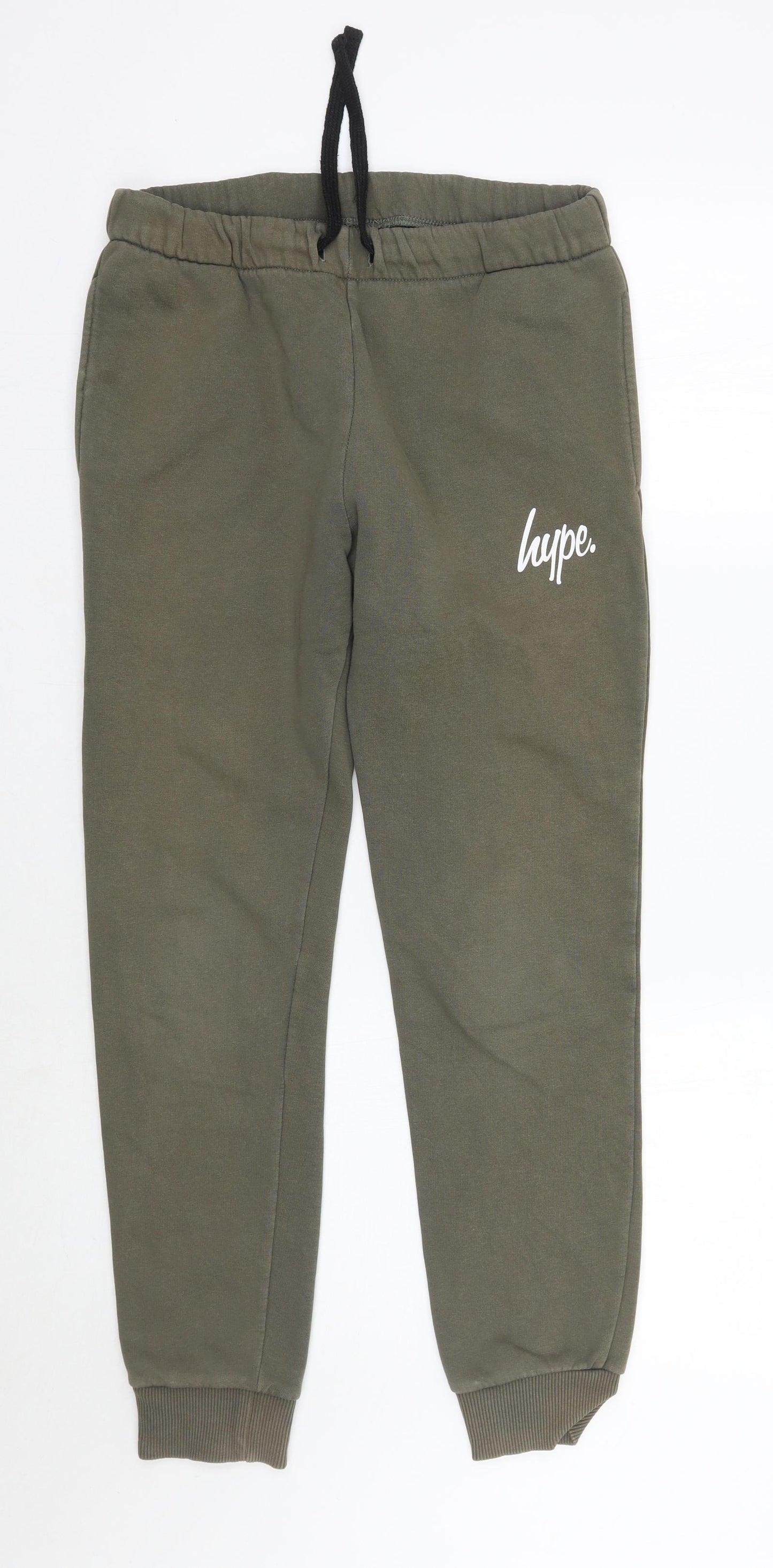 Hype Boys Green   Sweatpants Trousers Size 13 Years