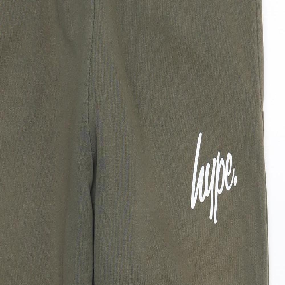 Hype Boys Green   Sweatpants Trousers Size 13 Years