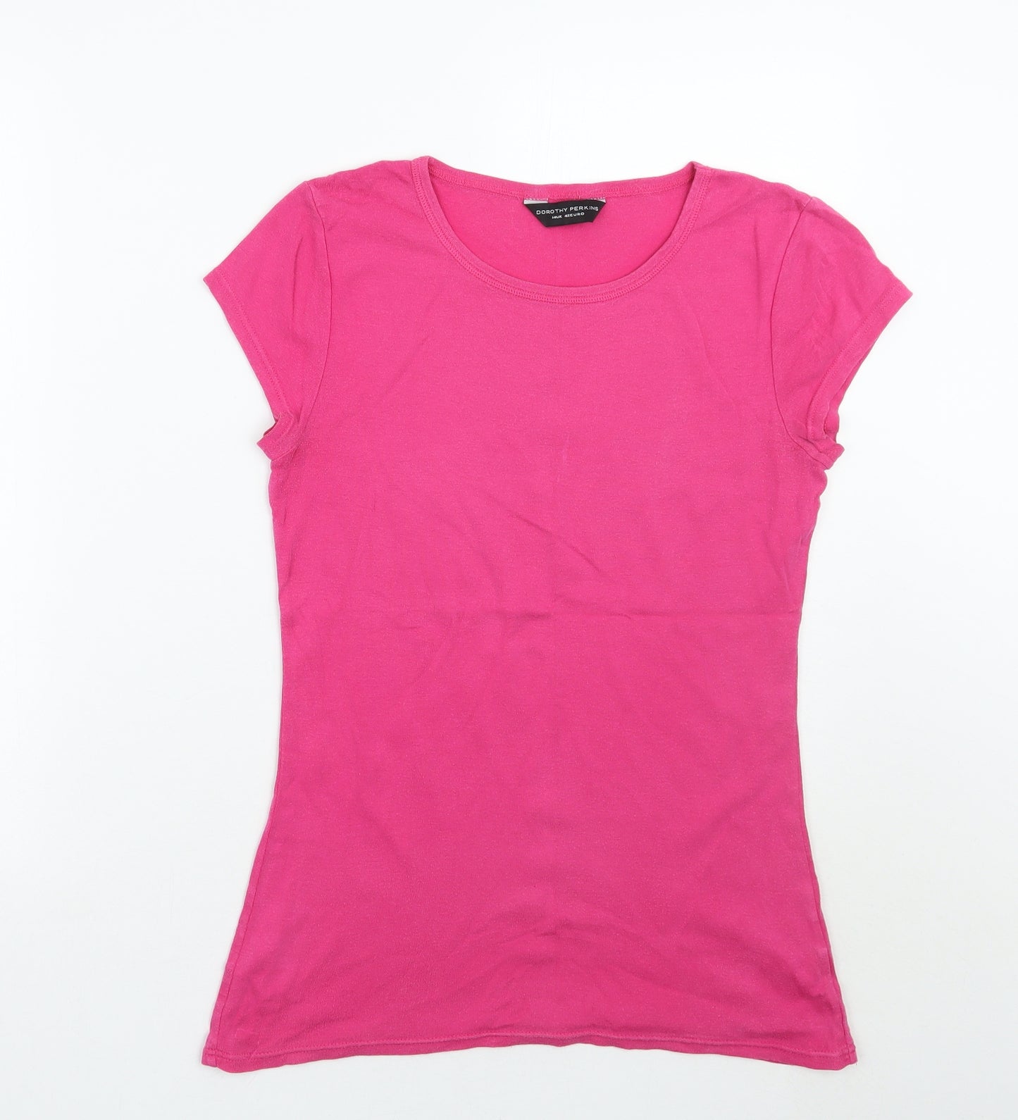 Dorothy Perkins Womens Pink   Basic T-Shirt Size 14