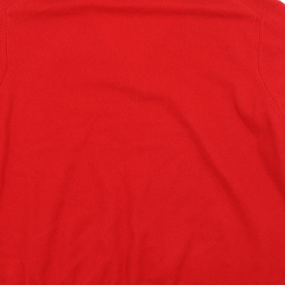 Marks and Spencer Womens Red   Pullover Jumper Size 22