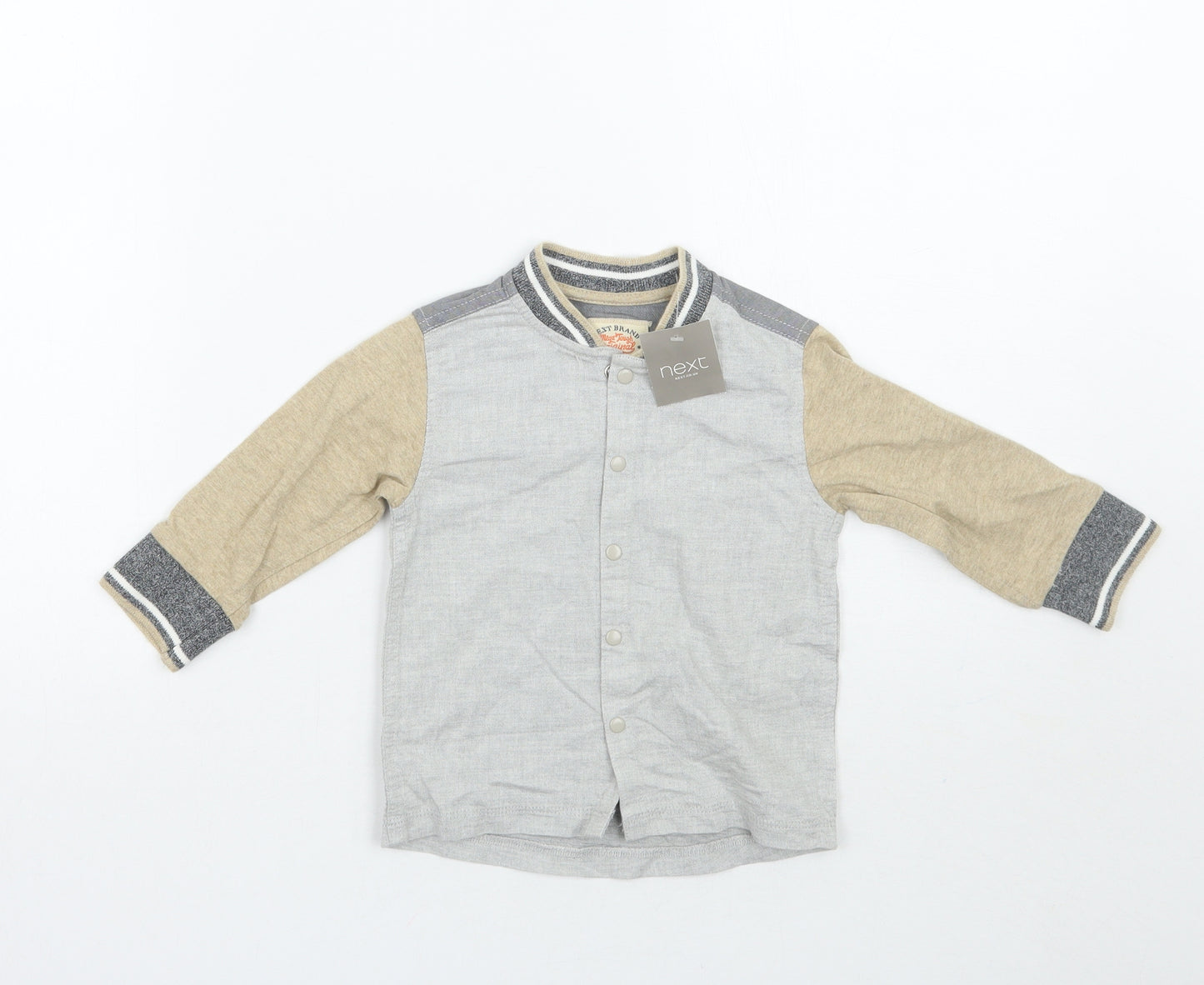 NEXT Boys Grey   Jacket Coat Size 6-9 Months