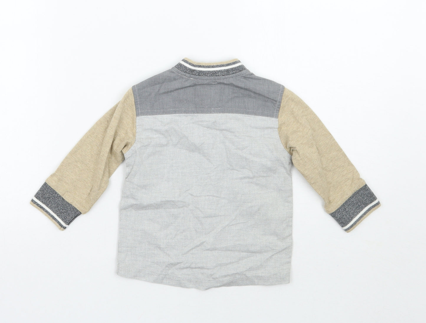 NEXT Boys Grey   Jacket Coat Size 6-9 Months