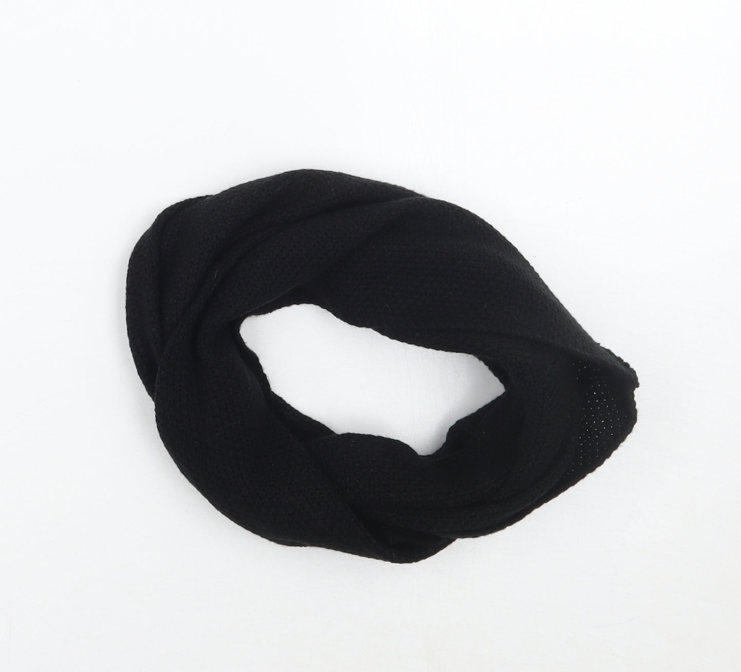Preworn Womens Black    Scarf