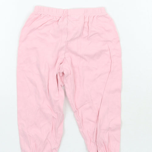 Mothercare Girls Pink   Sweatpants Trousers Size 2 Years
