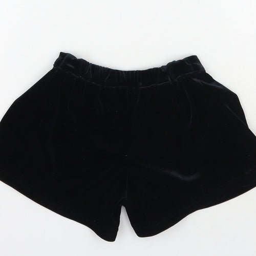 Marks and Spencer Girls Black   Sailor Shorts Size 2-3 Years
