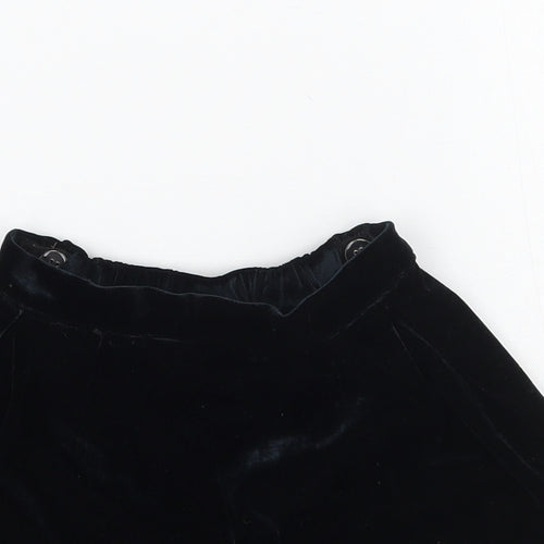 Marks and Spencer Girls Black   Sailor Shorts Size 2-3 Years