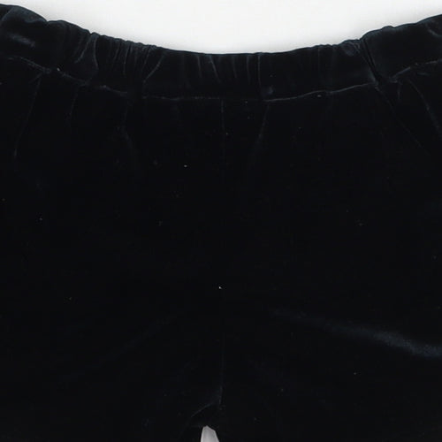 Marks and Spencer Girls Black   Sailor Shorts Size 2-3 Years