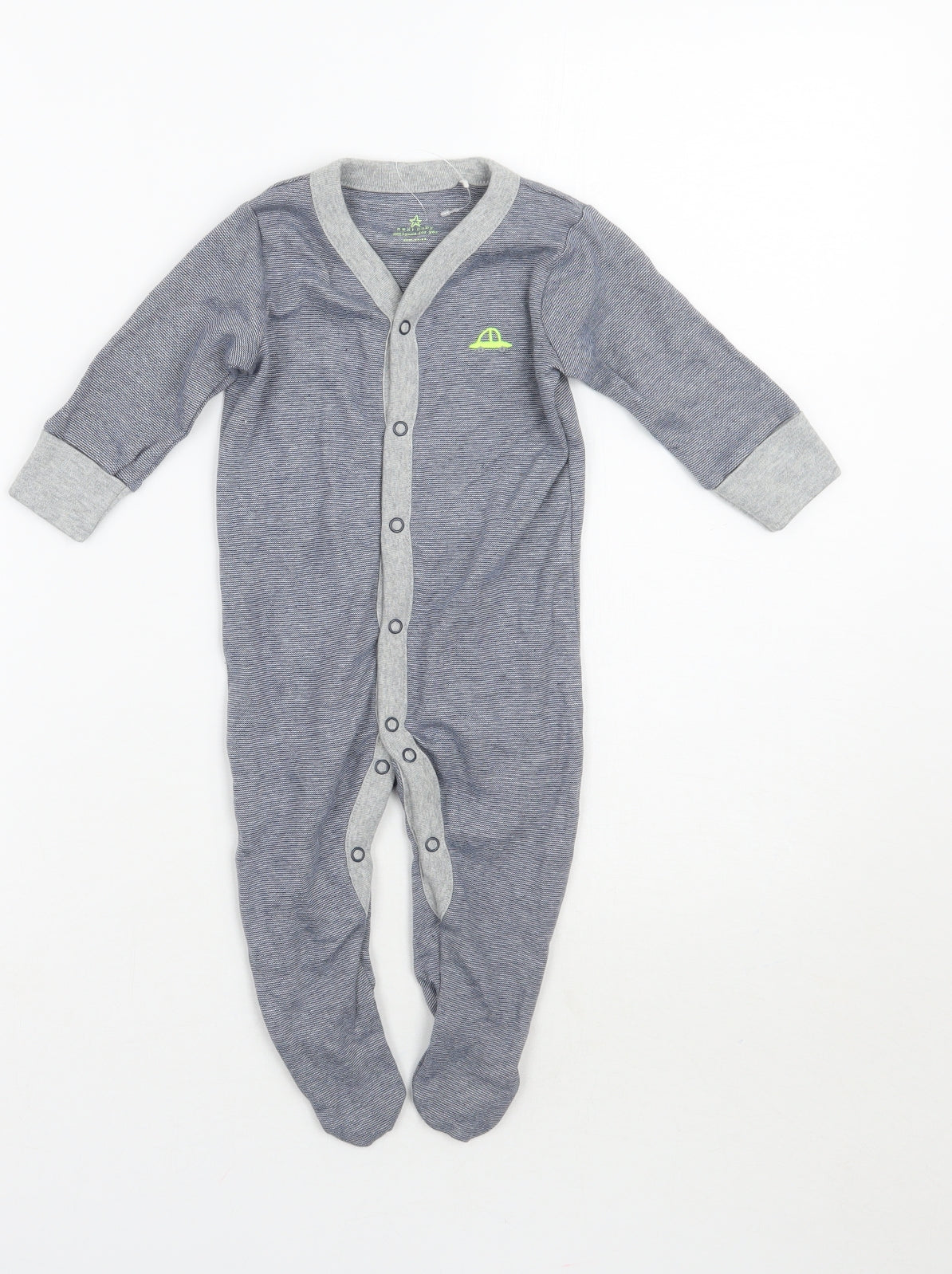 NEXT Boys Blue   Babygrow One-Piece Size 3-6 Months