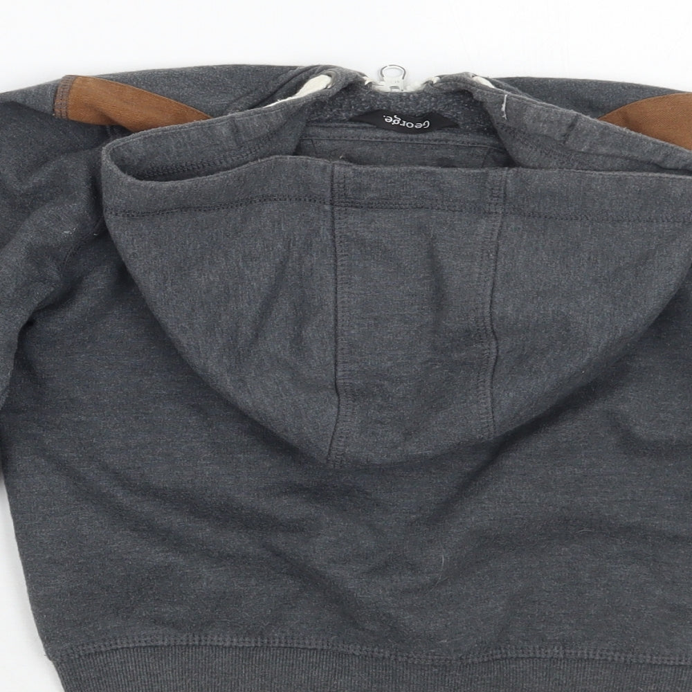 George Boys Grey   Jacket Coat Size 3-4 Years