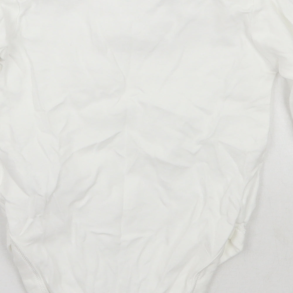 Mothercare Baby White   Babygrow One-Piece Size 36 Months
