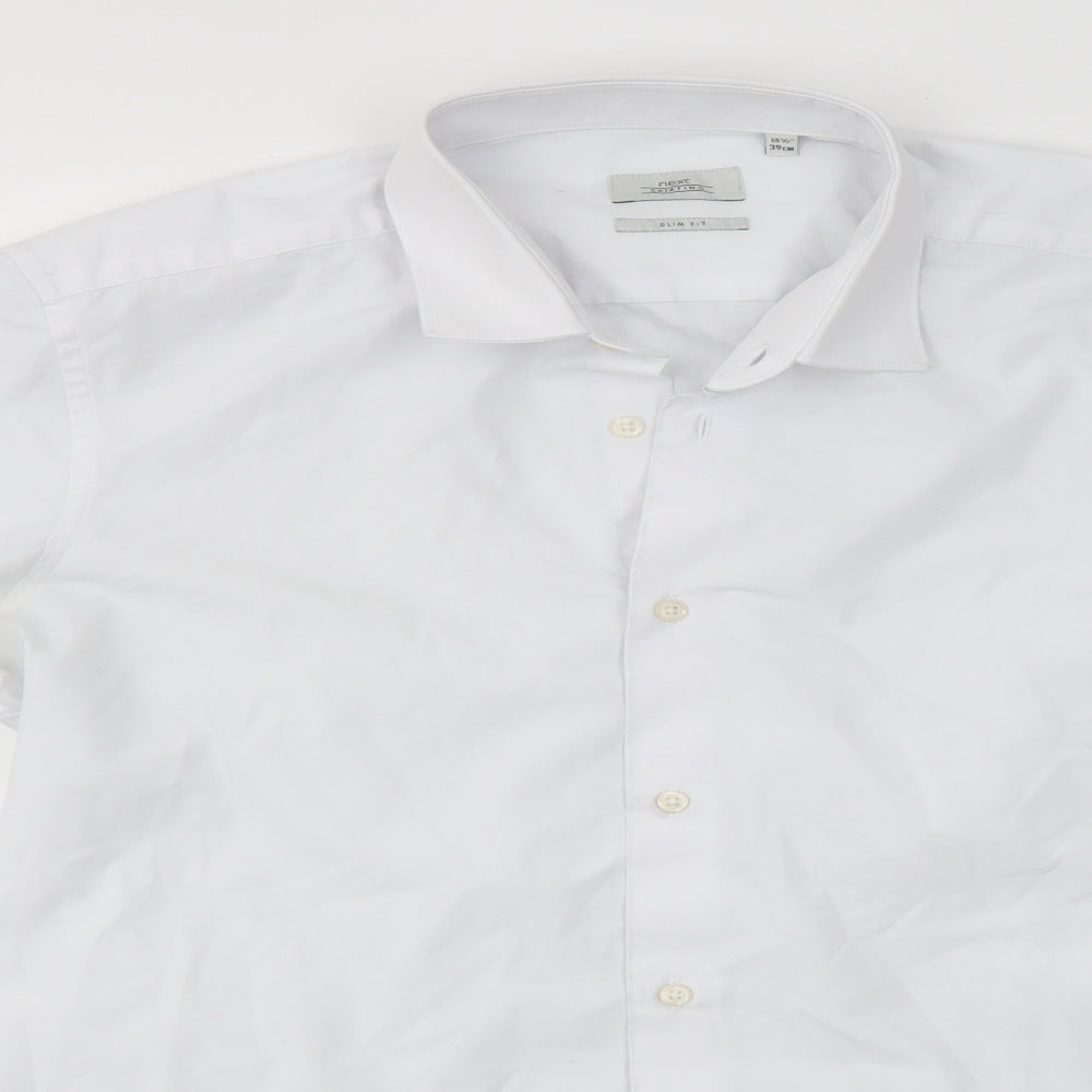 NEXT Mens White    Dress Shirt Size 15.5