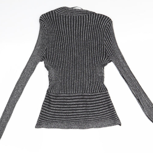 Oasis Womens Silver   Basic Blouse Size S