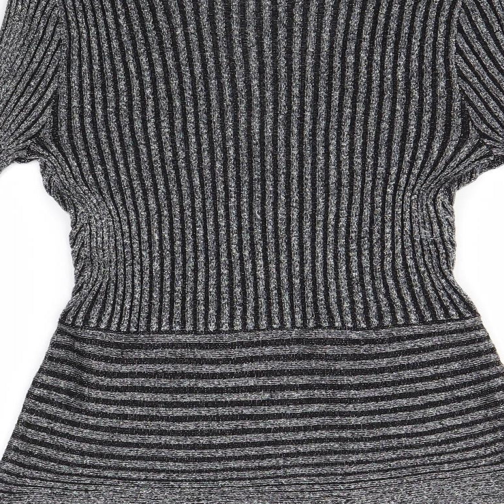 Oasis Womens Silver   Basic Blouse Size S