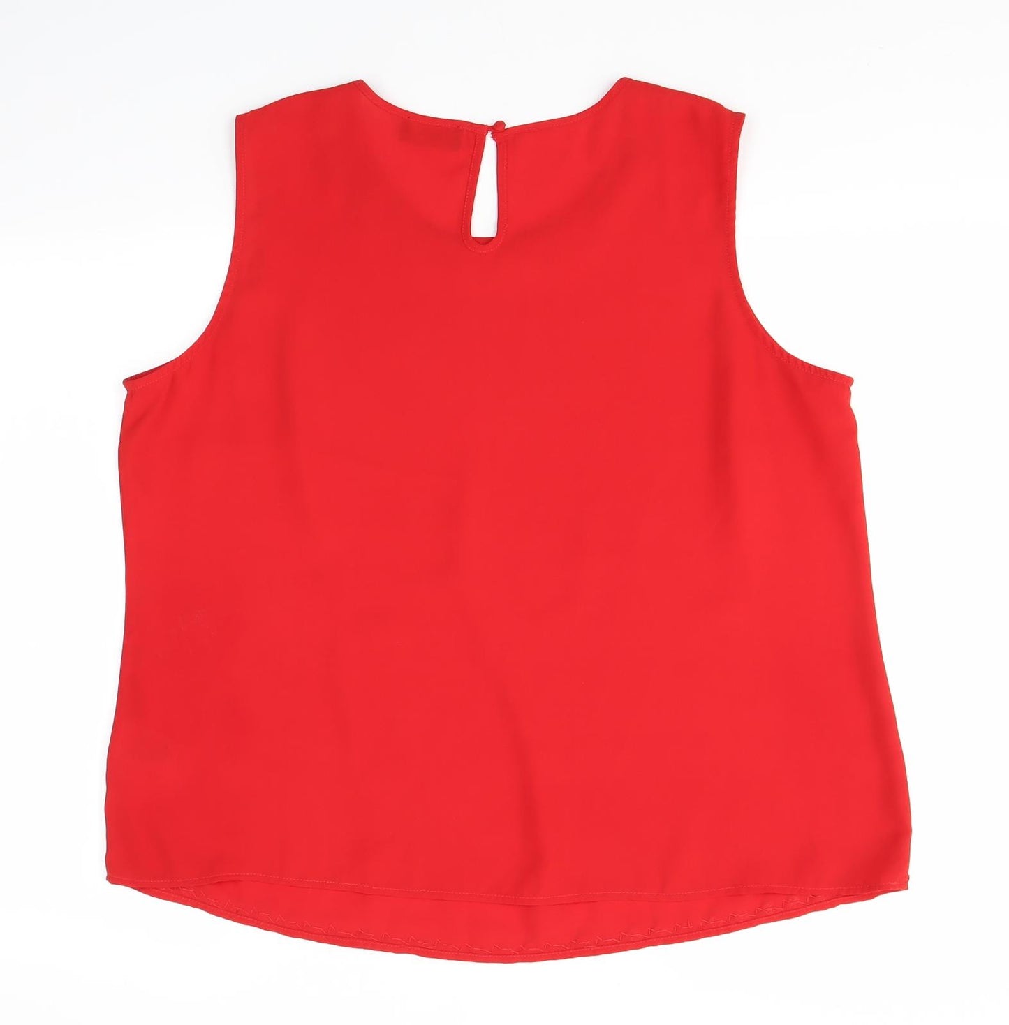 Klass Womens Red   Basic Blouse Size 18