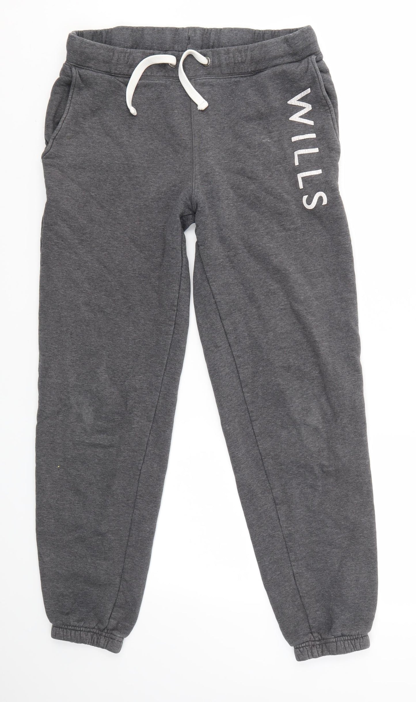 Jack Wills Mens Grey   Jogger Trousers Size S L29 in