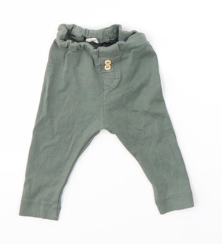 H&M Baby Green   Jogger Leggings Size 3-6 Months