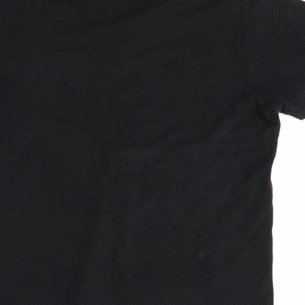 George Mens Black    Polo Size M  - LOCK KEEPER'S PUB