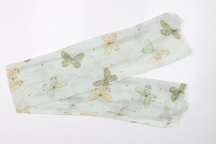 Preworn Unisex Green    Scarf