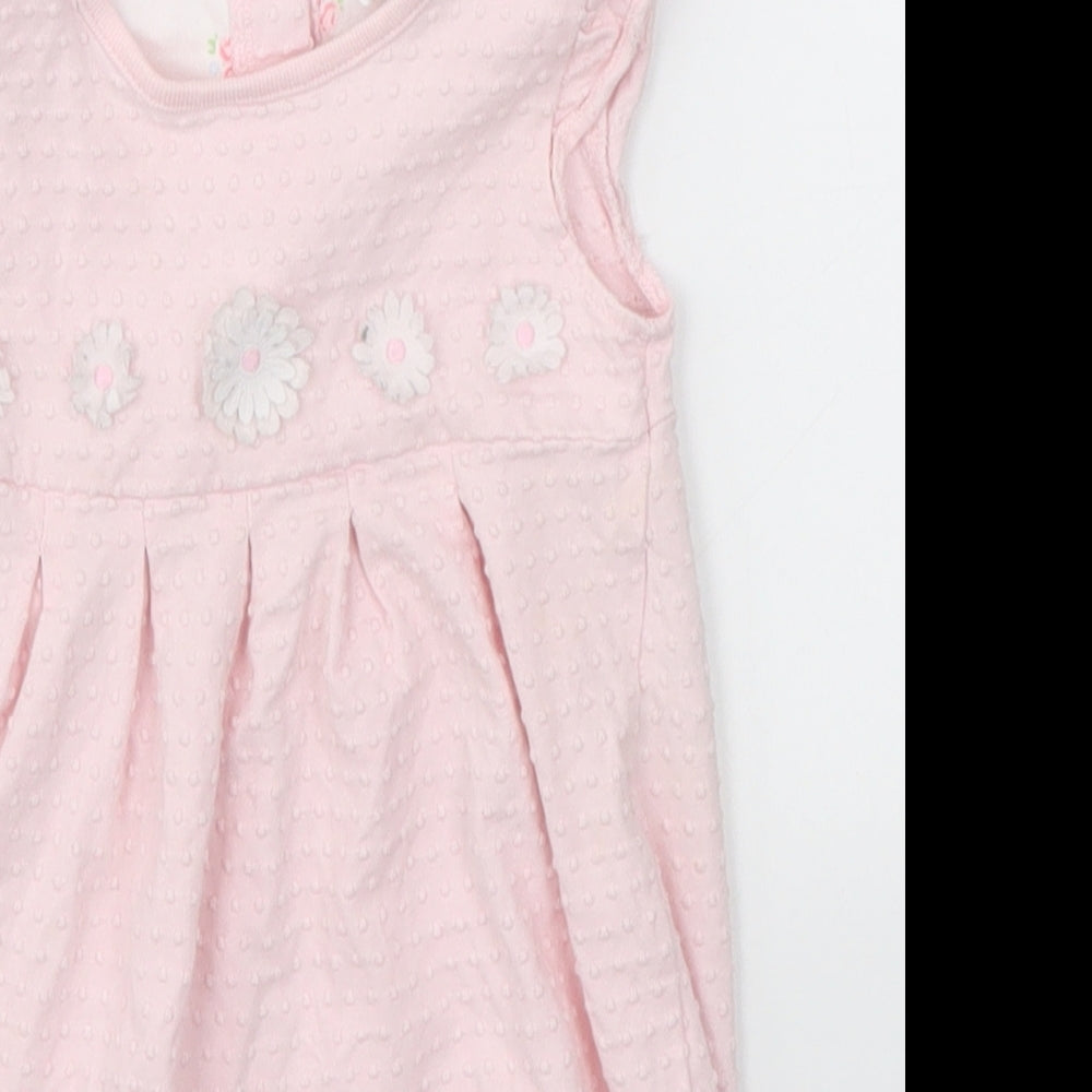 Jasper Conran Baby Pink   Babygrow One-Piece Size 0-3 Months